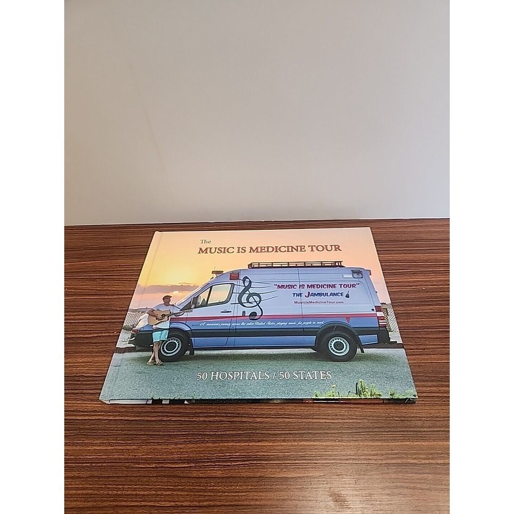 The Music Is Medicine Tour‎ Book by Ryan Brolliar Jambulance 50 Hospitals States